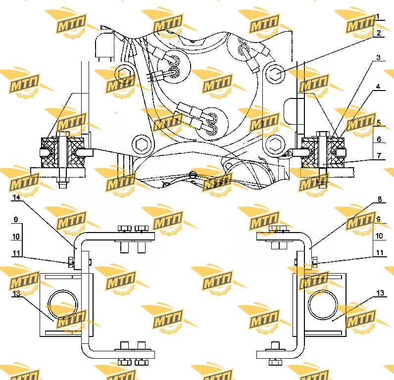 Left-Rear Bracket